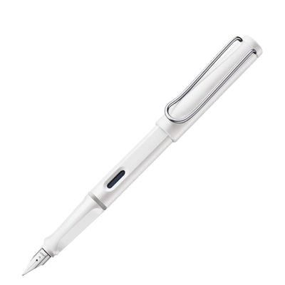LAMY safari Fountain Pen, M nib, White