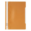 Durable Clear View Folder - Economy A4, Orange