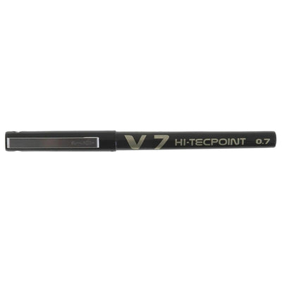 Pilot V7 Hi-Tecpoint BX-V7 Roller Ball Pen, 0.7mm, Black