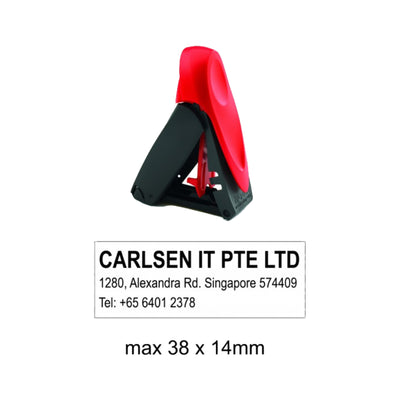 Trodat Mobile Printy 9411 Stamp, max. 4 Lines Text, 38 x 14 mm