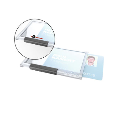 Durable Card Holder Pushbox MONO