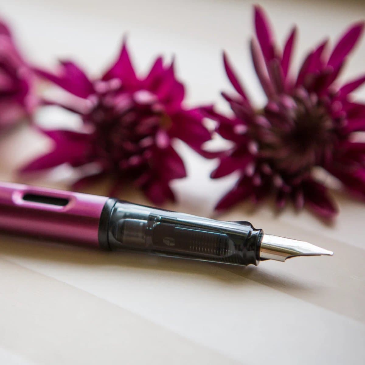 LAMY al-star Fountain Pen, M nib, Dark Purple