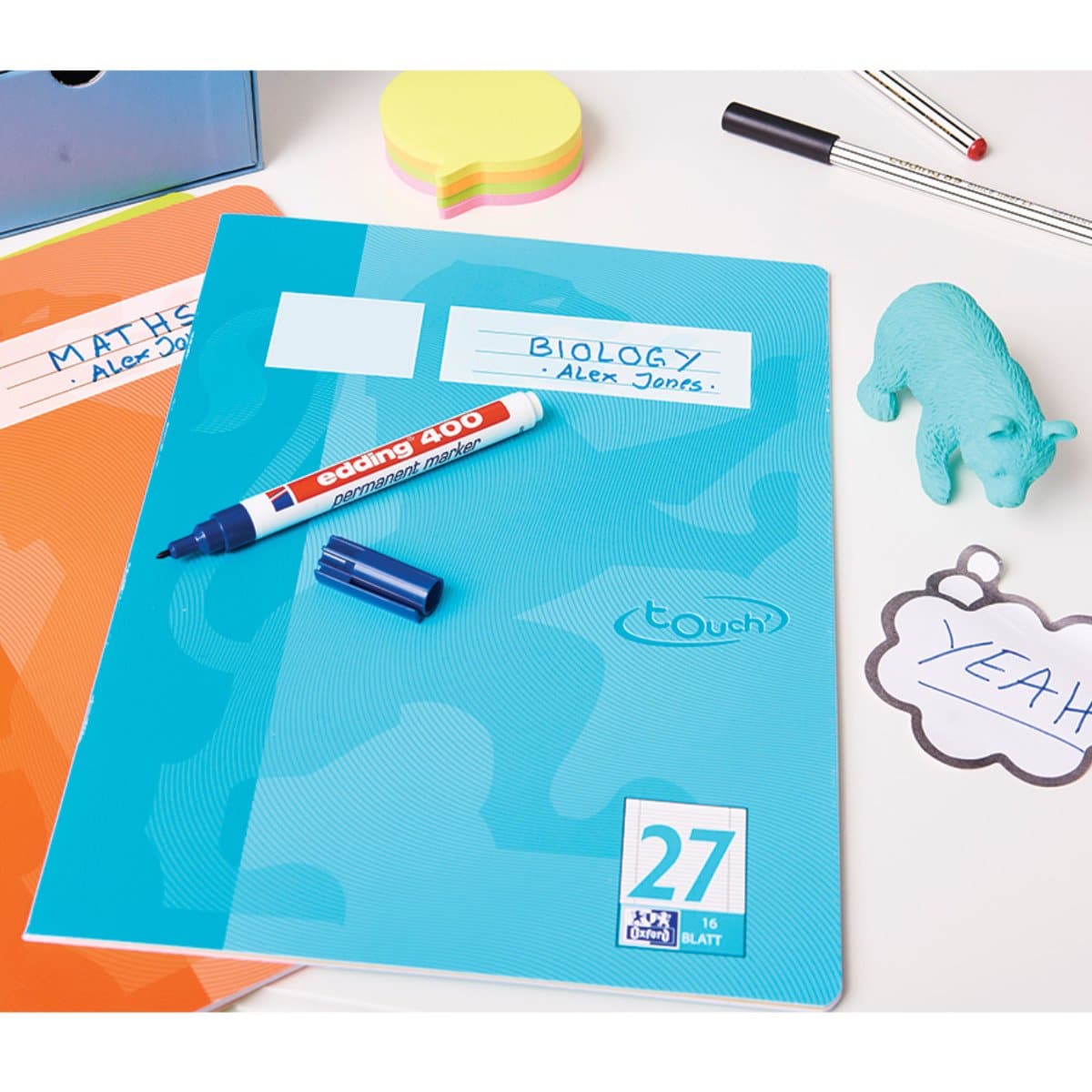 edding 400 Permanent Marker, 1mm Bullet Tip, Black