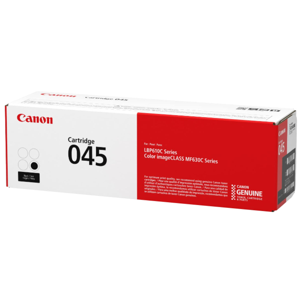 Canon 045 Black Toner Cartridge - 1242C001
