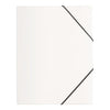 Pagna Folder A4 with elastic fastener PP, White