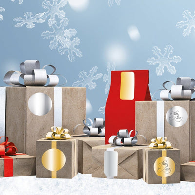 Herma Decor Stickers GOLD Dots, 32 mm, 18/pack, Gold