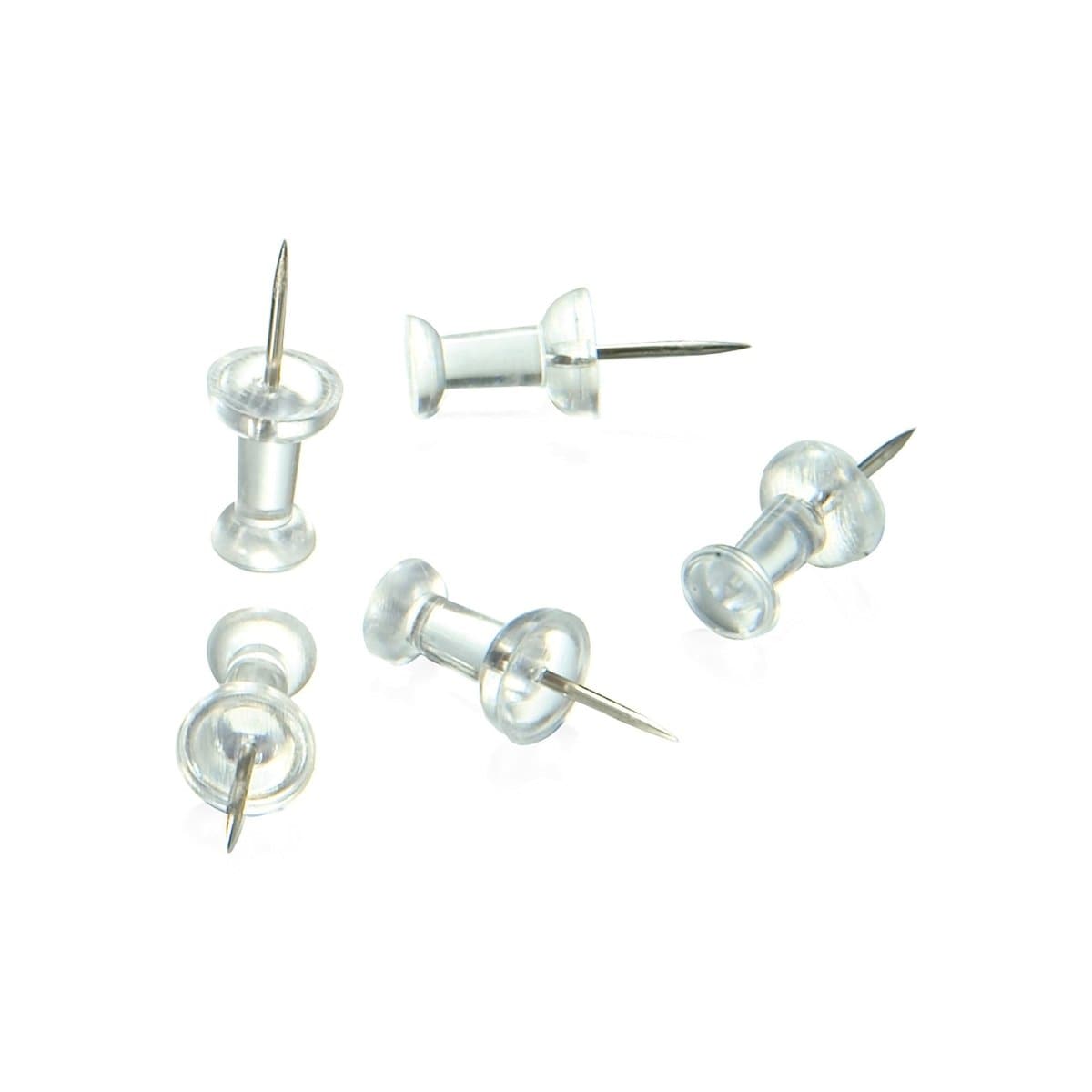 Push Pins, 100/pack, Clear