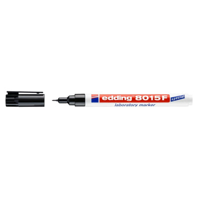 edding 8015F Laboratory Marker, 0.75mm Bullet Tip, Black