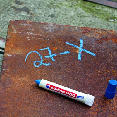 edding 950 Industry Painter, 10mm Bullet Tip, Yellow