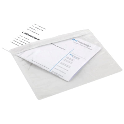 Clear Self-Adhesive Shipping Document/Bill Pockets C5-, 160x220mm, 100/pack