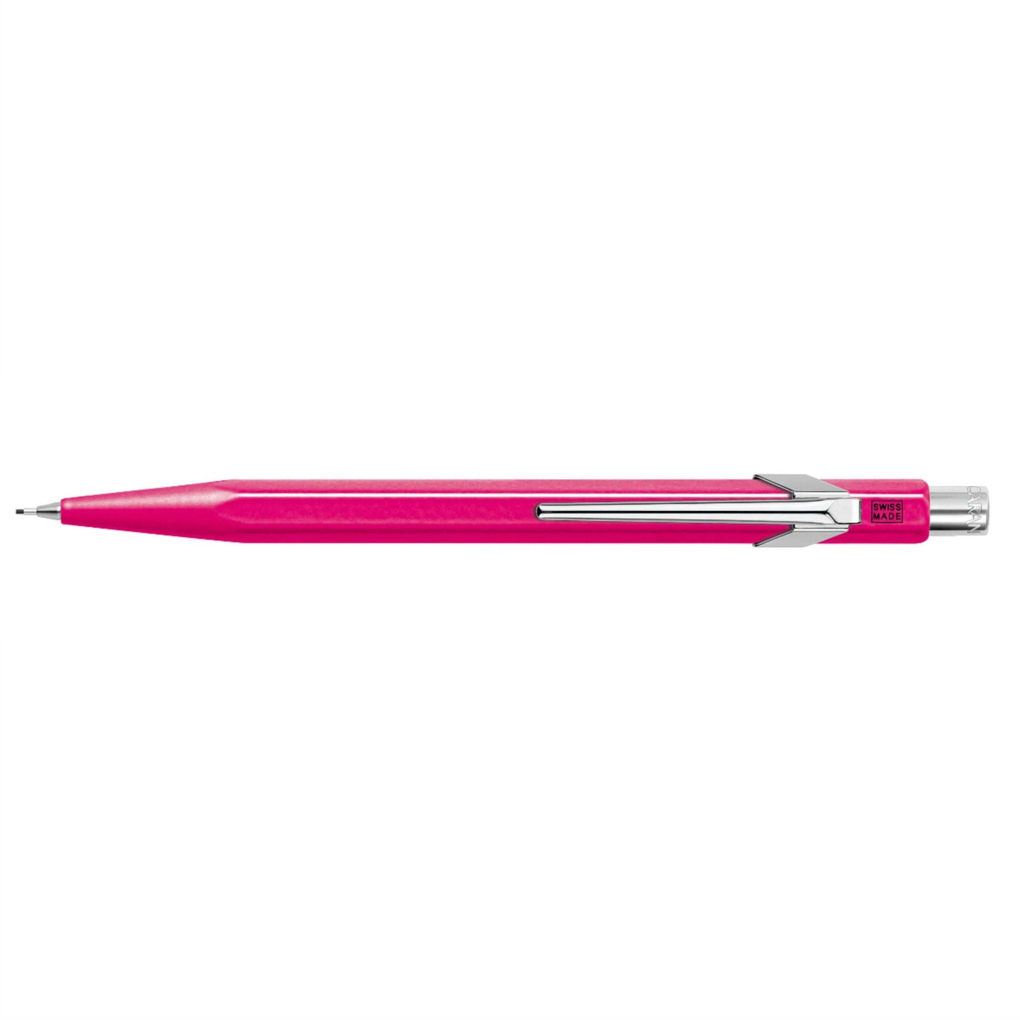 CARAN d'ACHE 844 Mechanical Pencil Metal 0.7mm, Fluo Pink