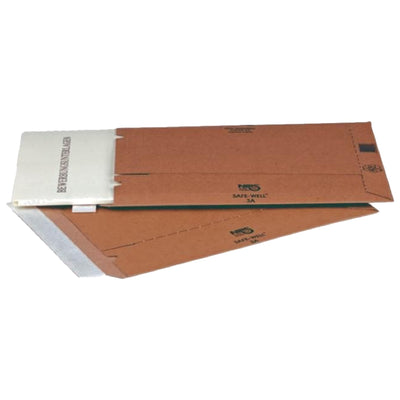 NIPS Safe-Well Rigid Cardboard Envelope, C4 250x353 mm, Brown