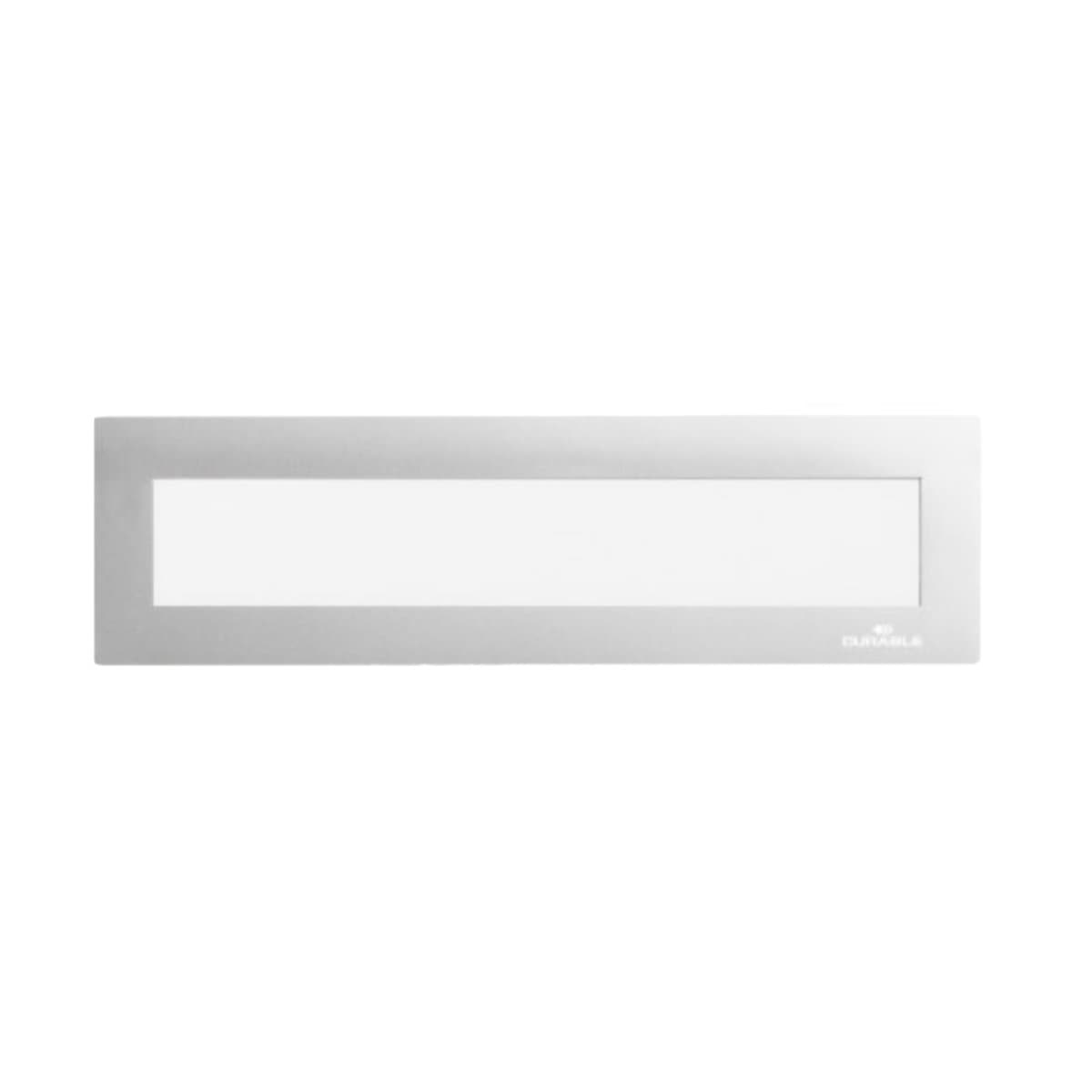 Durable DURAFRAME Magnetic TOP for A4 Frame, 5/pack, Silver