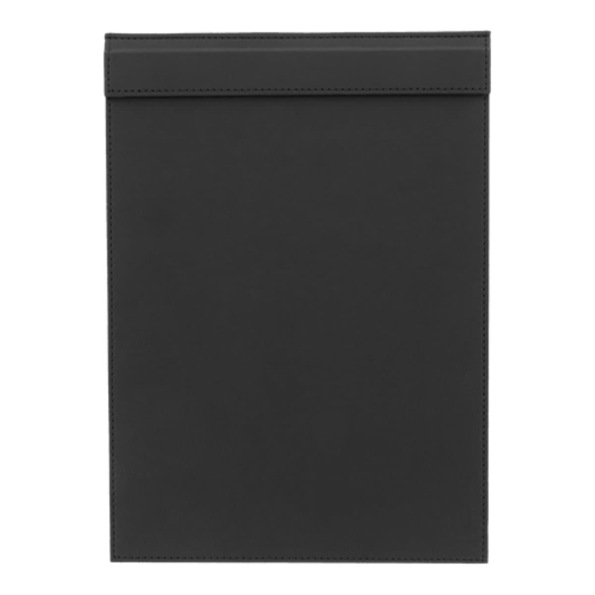 Konrad S. Clip Board with Magnetic Flap A4, PU Leather, Black