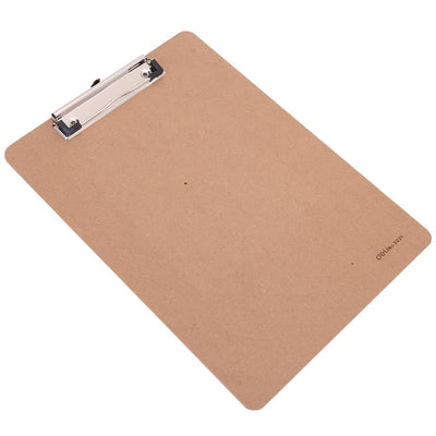 deli MDF Low Profile Clip Board A4