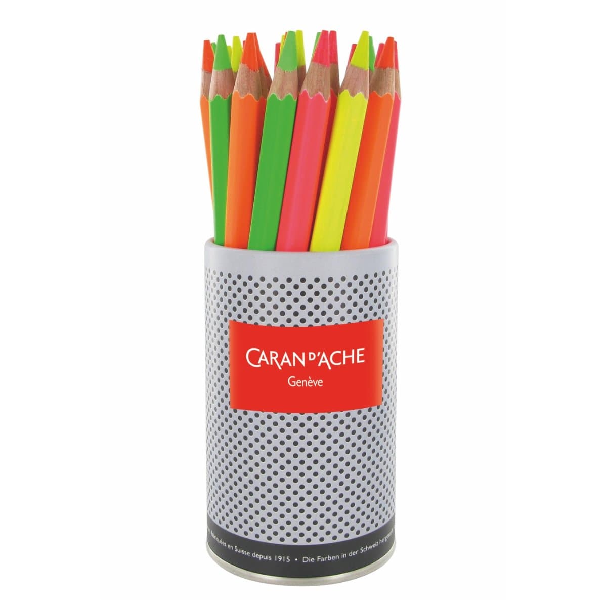 CARAN d'ACHE Fluorescent Color Pencil, Orange