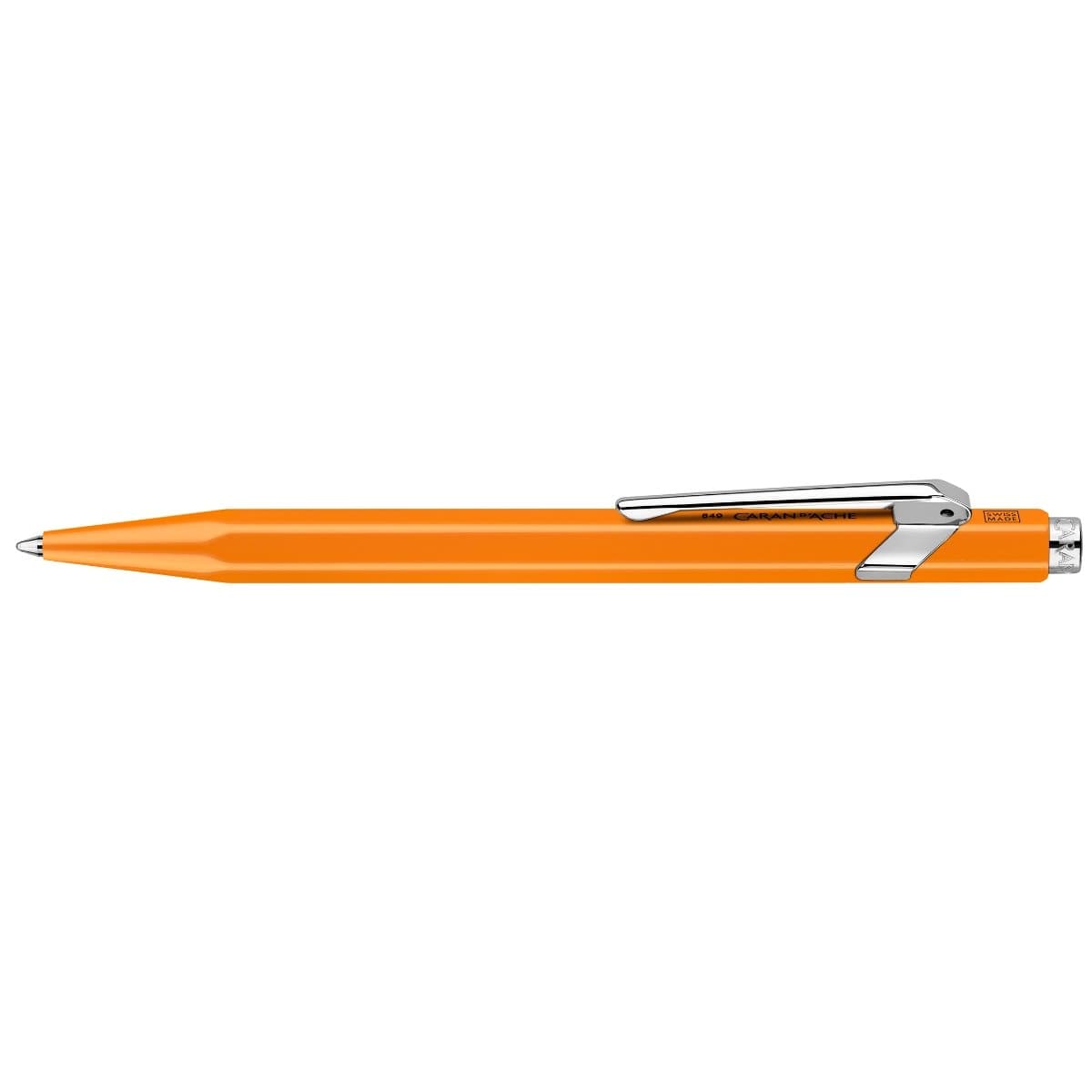 CARAN d'ACHE 849 Ballpoint Pen, 0.25mm, Fluo Orange
