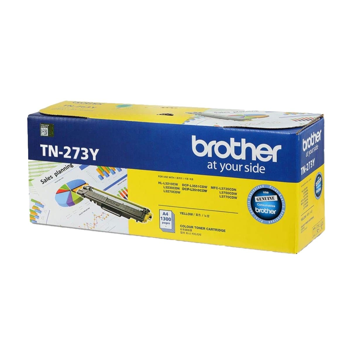 Brother TN-273Y Yellow Toner Cartridge
