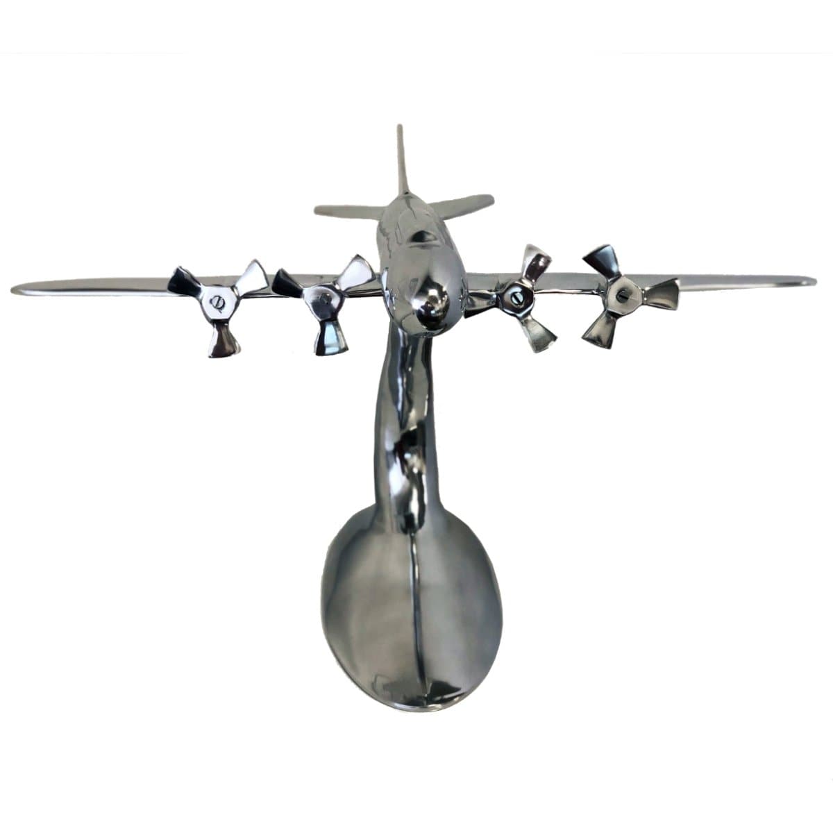 Deco AIRPLANE, 49 x 31 x 23 cm, Aluminium Polished