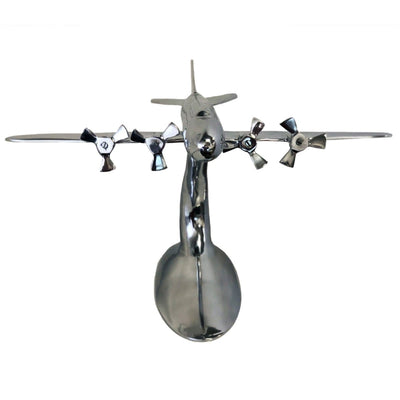 Deco AIRPLANE, 49 x 31 x 23 cm, Aluminium Polished