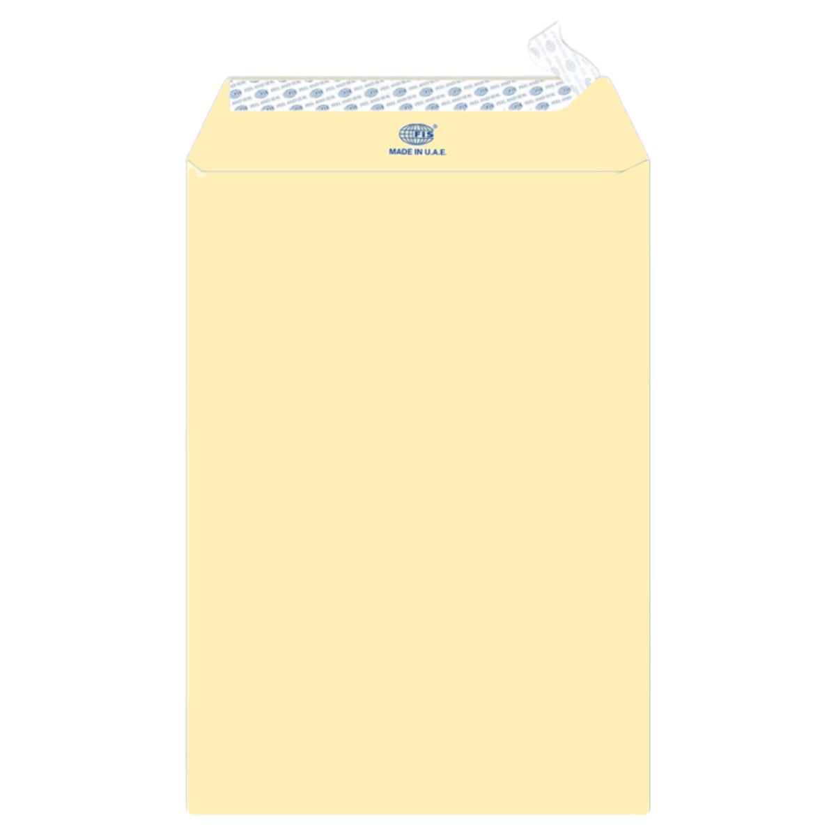 FIS Executive Laid Bond Paper Envelopes C4 Peel & Seal, 100gsm, 25/pack, Cream