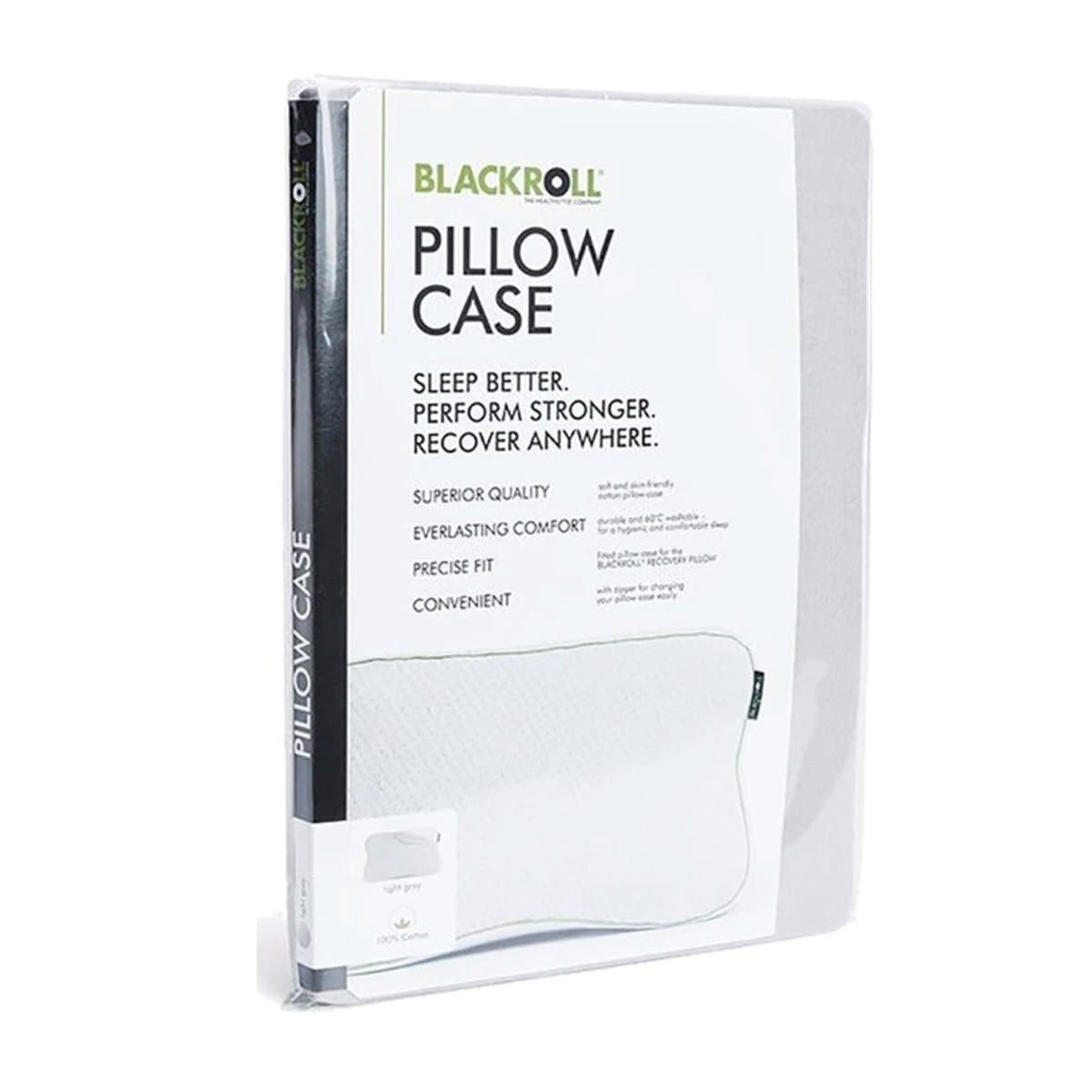 BLACKROLL Pillow CASE for Recovery Pillow, Jersey, White