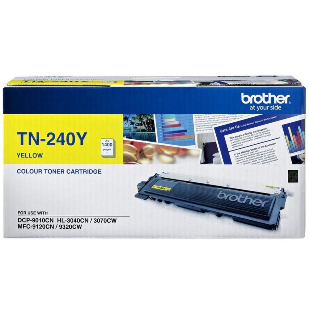 Brother TN-240Y Yellow Toner Cartridge