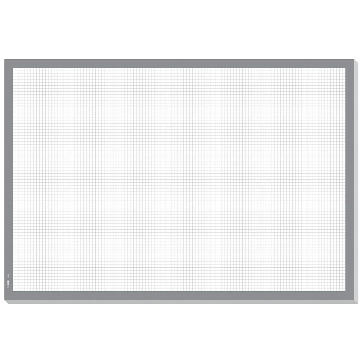 Sigel Paper Desk Pad CHECKED, 595 x 410 mm, 30sheets/pad, Grey