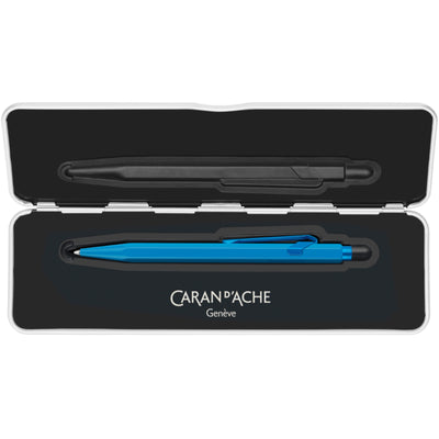 CARAN d'ACHE 849 Ballpoint Pen CLAIM YOUR STYLE, Azure Blue - Limited Edition