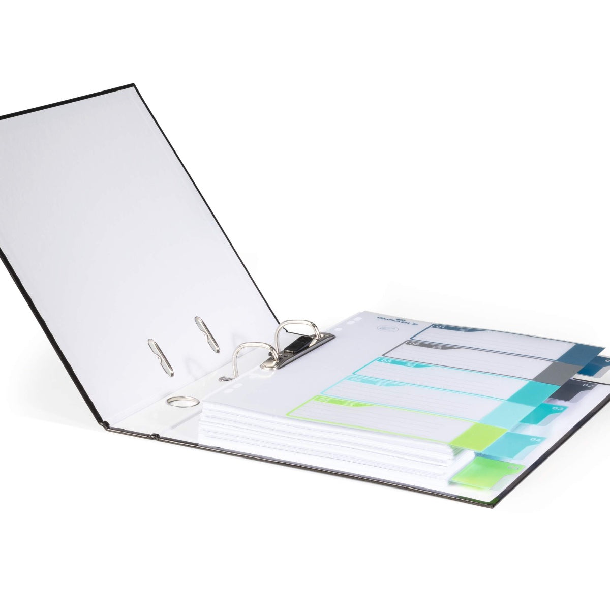 Durable Divider Colored A4+, made of PP, printable, 5 Tabs