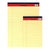 Sinarline Legal Pad, line ruled, 56gsm, 50sheets/pad, Yellow, Assorted Sizes