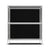 System4 Shelf, 78 x 80 x 40 cm, Black