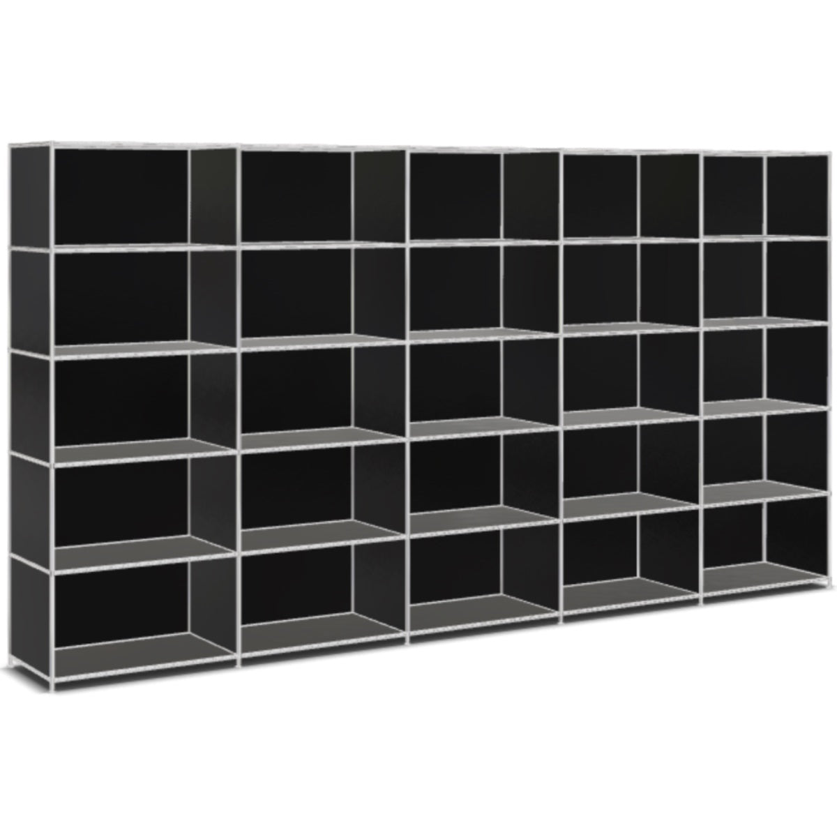 System4 Shelf, 378 x 193 x 40 cm, Black