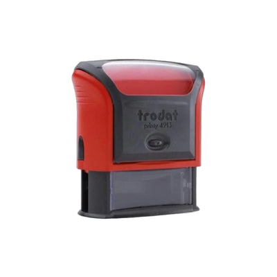 Trodat Printy 4913 Stamp, max. 6 Lines Text, 58 x 22 mm