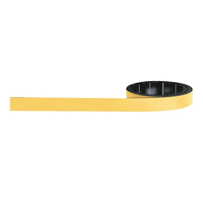 Magnetoplan Magnetic Strip, different sizes, Yellow