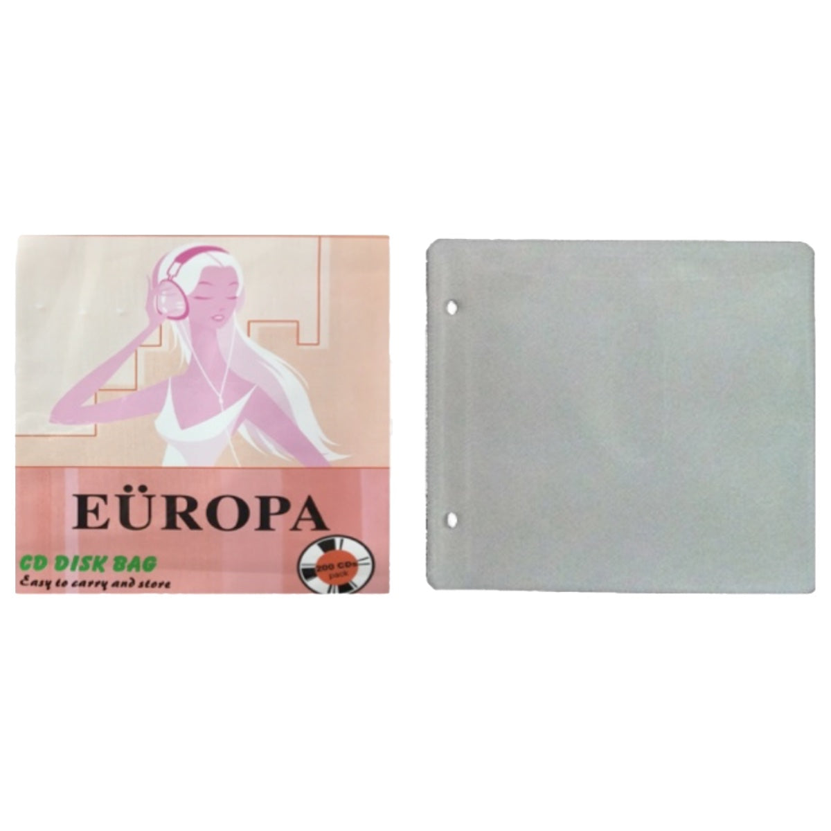 EUROPA CD Sleeves, 100/pack