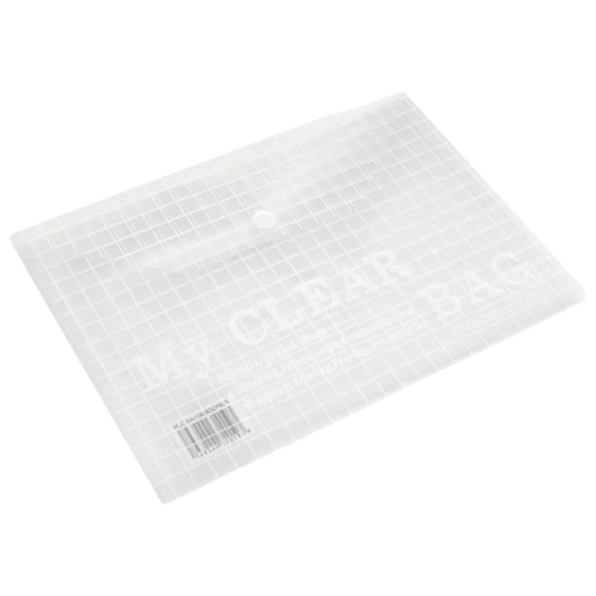 FIS Document Bag "My Clear Bag" A4, 12/pack, Clear