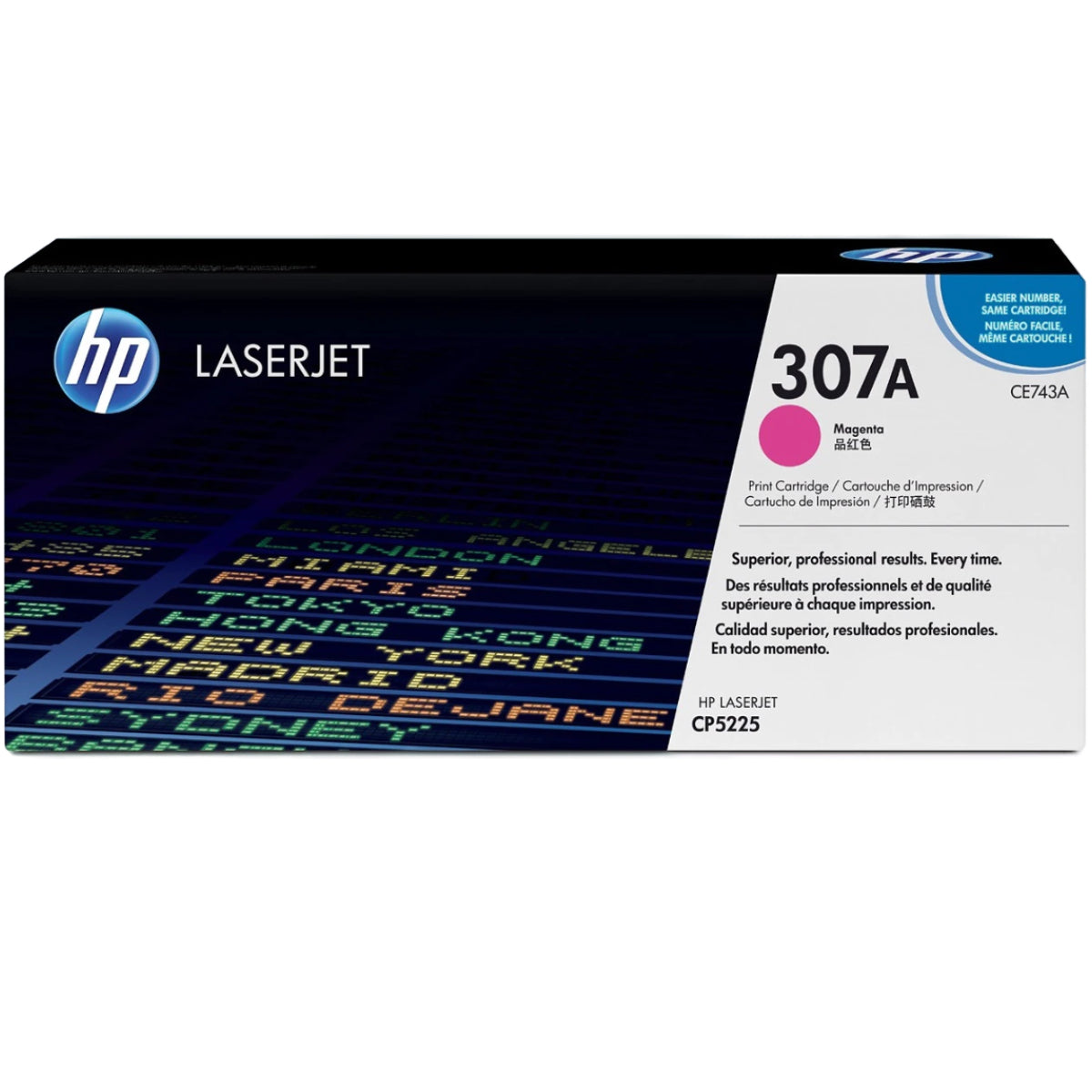 HP 307A Magenta Toner Cartridge - CE743A