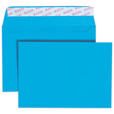 Elco Color Envelope C6, 4.5" x 6.5", 100g, 25/pack, Blue