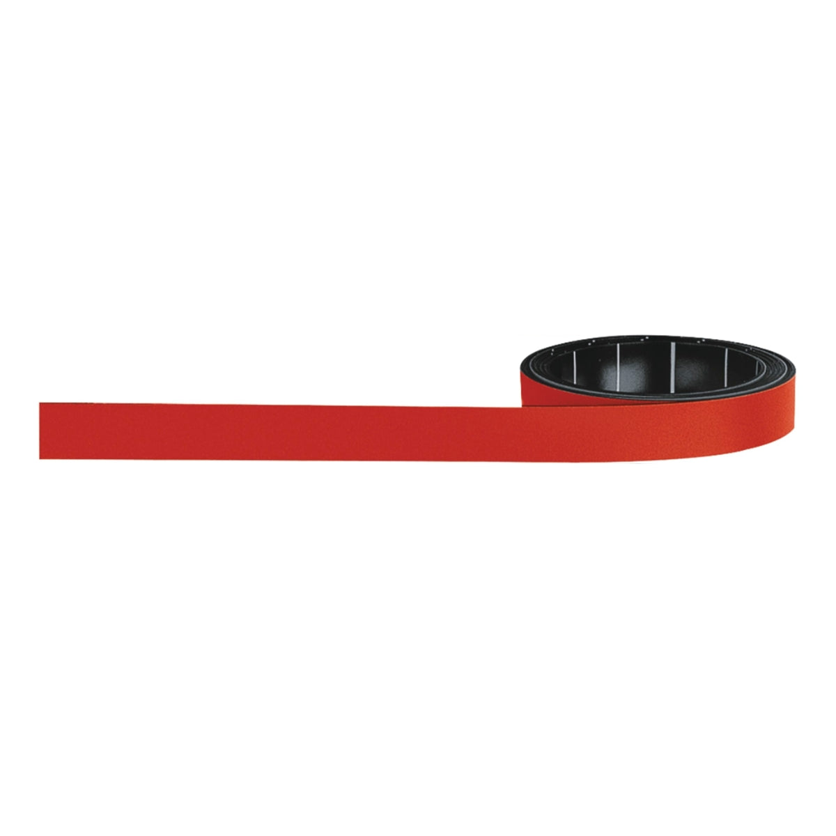 Magnetoplan Magnetic Strips, different sizes, Red