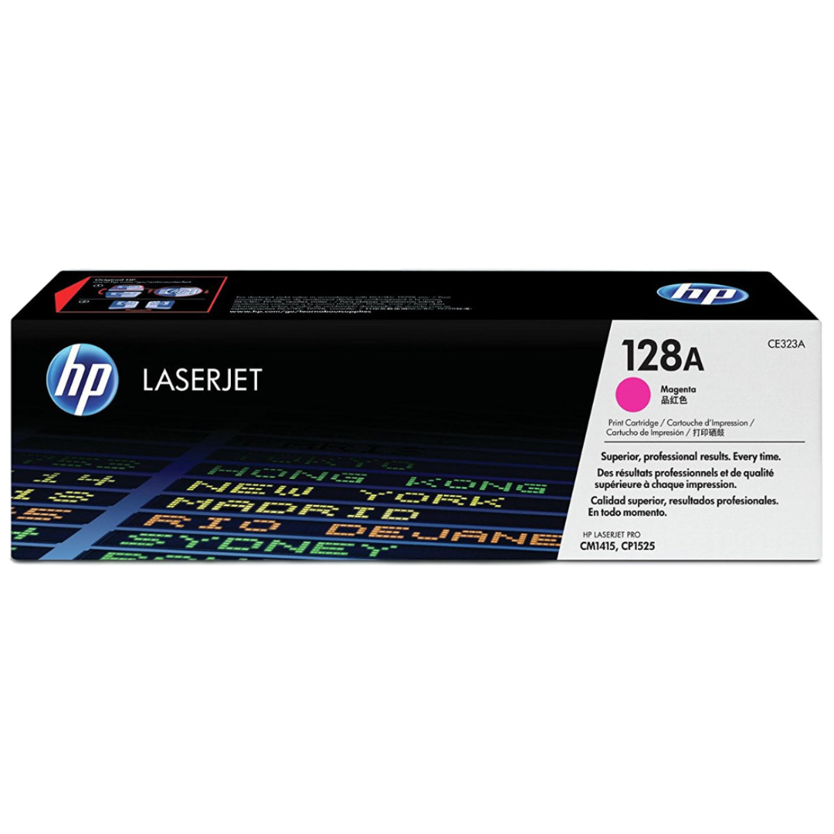 HP 128A Magenta Toner Cartridge - CE323A