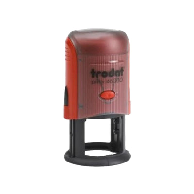 Trodat Printy 46030 Stamp, max. 5 Lines Text, 30 mm diameter