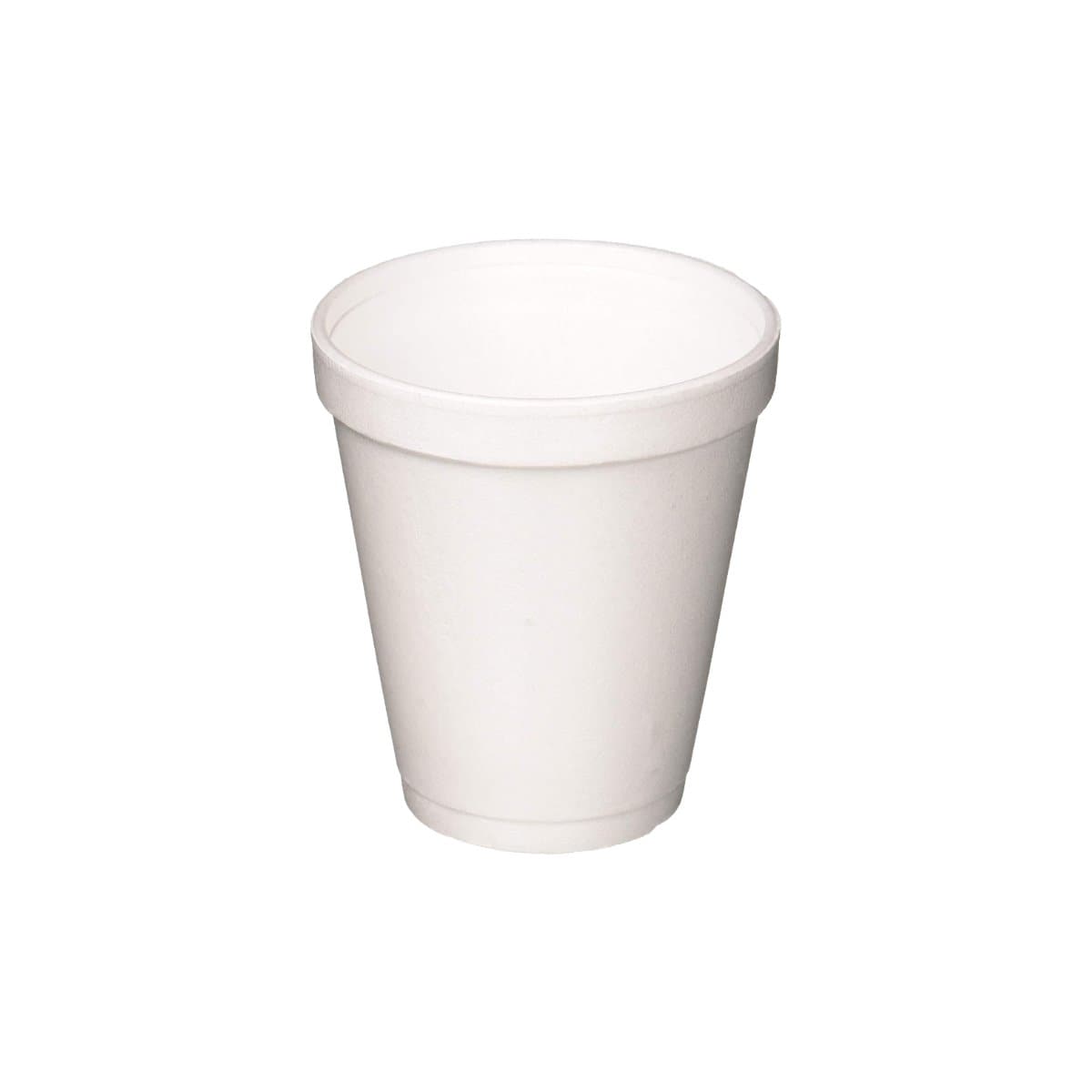 Styrofoam Cups for Coffee and Tea, 6oz, 25/pack