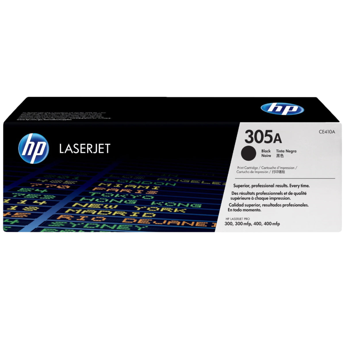 HP 305A Black Toner Cartridge - CE410A