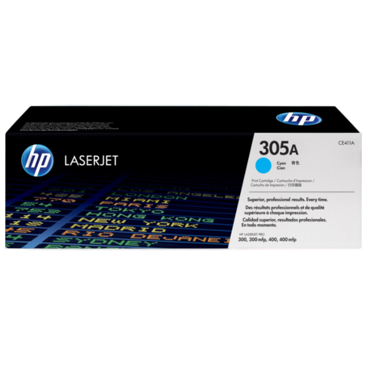 HP 305A Cyan Toner Cartridge - CE411A