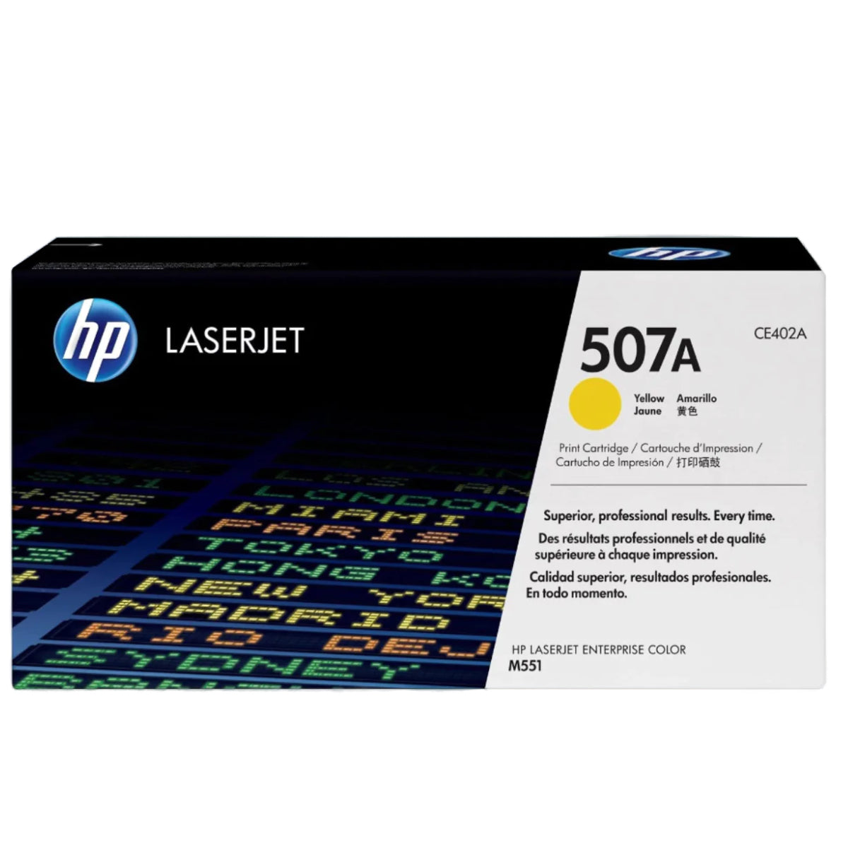 HP 507A Yellow Toner Cartridge - CE402A