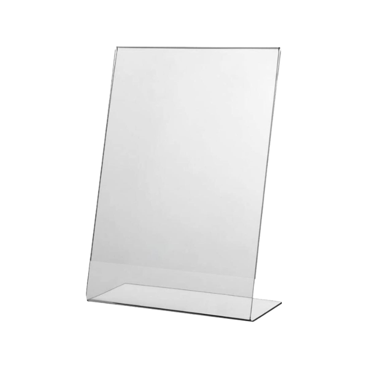 Acrylic Sign Holder L-Type, A4, 210 x 297 mm