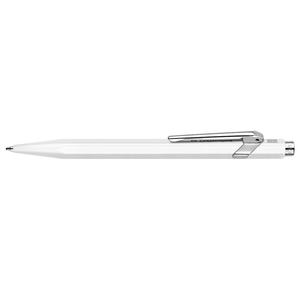 CARAN d'ACHE 849 Ballpoint Pen, 0.25mm, White