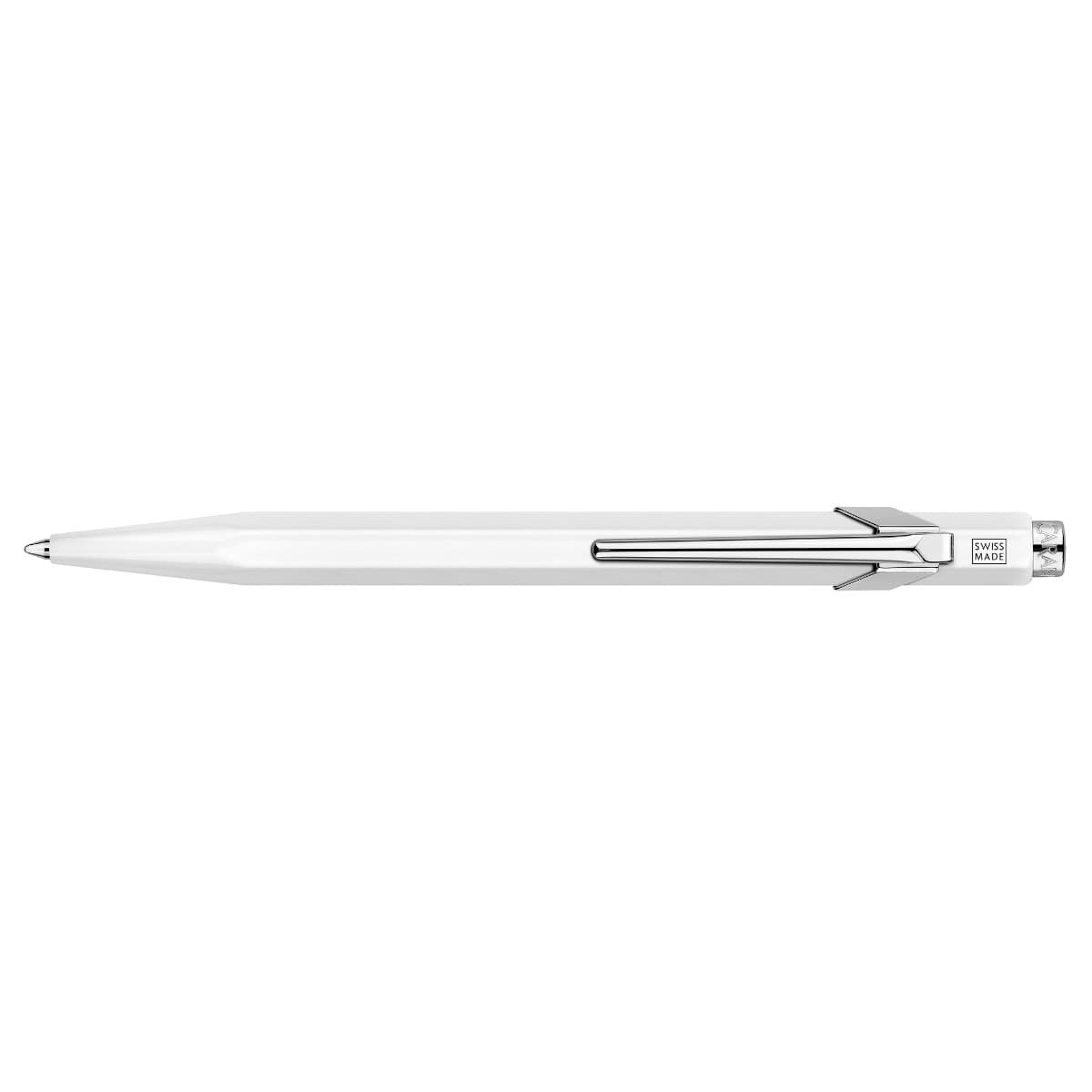CARAN d'ACHE 849 Ballpoint Pen with Box, 0.25mm, White
