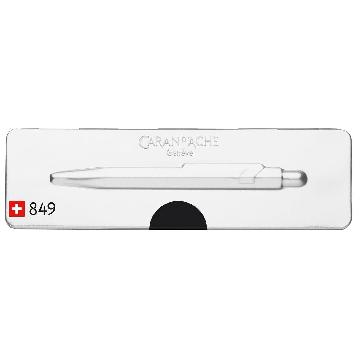 CARAN d'ACHE 849 Ballpoint Pen with Box, 0.25mm, Black